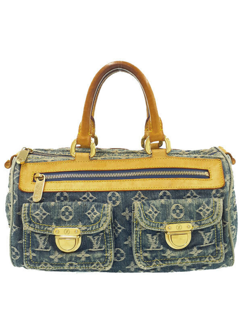 Louis Vuitton Monogram Denim Neo Speedy Handbag